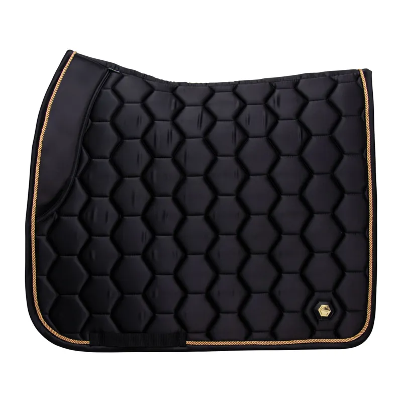 Coldstream Marygold Dressage Saddle Pad - Black